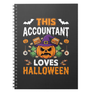 Carnet Comptable Aime Halloween Citrouille Comptable Desi