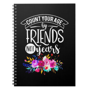 Carnet Comptez Votre Âge Par Amis