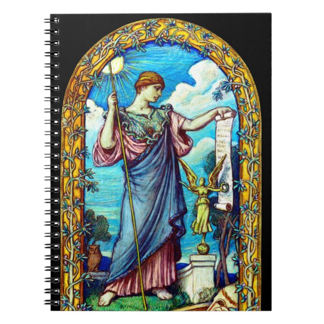 Carnet Conception 1896 de mosaïque de Minerva (Devant)