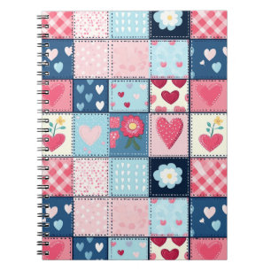 Carnet Conception Charming Cute Patchwork