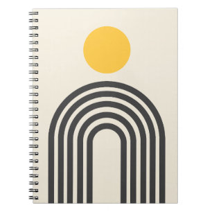 Carnet Conception d'arche et de soleil bohème