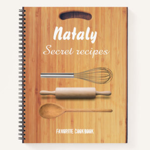 Carnet Conception de bois moderne personnalisée recette s