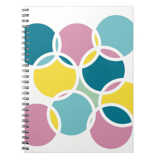 Carnet Conception de cercle coloré – Impression géométriq