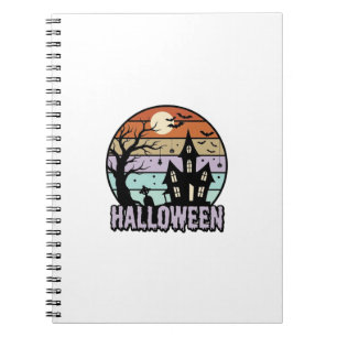 Carnet Conception de chemise de maison hantée Halloween v