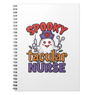 Carnet Conception de chemise fantôme Halloween Infirmière
