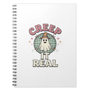 Carnet Conception de chemise Halloween Ghost Disco Creep