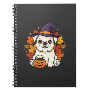 Carnet Conception de chien de citrouille d'Halloween de B