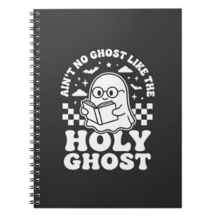 Carnet Conception de fantôme de Halloween rétro Saint-Esp