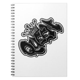 Carnet Conception de graffiti de reine
