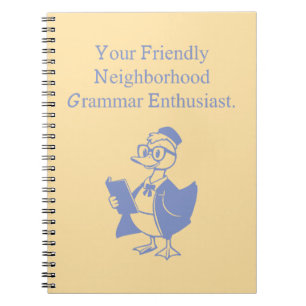 Carnet Conception de grammaire de quartier amicale