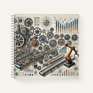 Carnet Conception de graphiques techniques, de robots et 