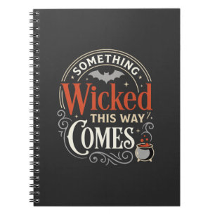 Carnet Conception de Halloween Wicked This Way Comes_1