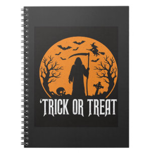Carnet Conception de la Faucheuse pour Halloween Trick or