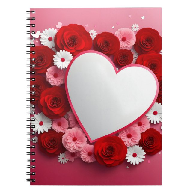 Carnet Conception de la Saint Valentin (Devant)