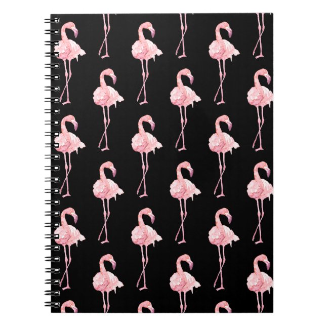 Carnet Conception de la série de Flamants roses d'appel d (Devant)