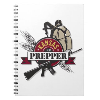 Carnet Conception de logo du Kansas Prepper