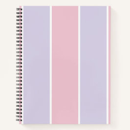 Carnet Conception de motif à rayures verticales de couleu