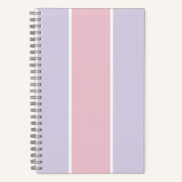 Carnet Conception de motif à rayures verticales de couleu