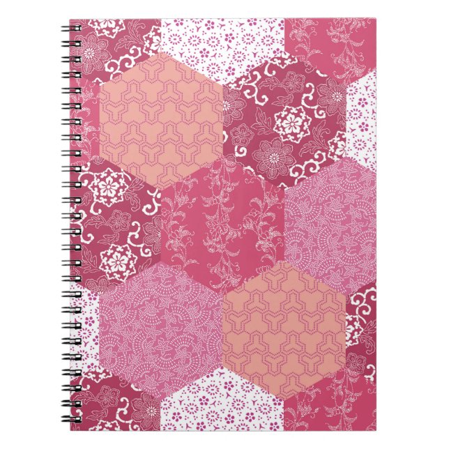 Carnet Conception de Motif de Patchwork de style japonais (Devant)