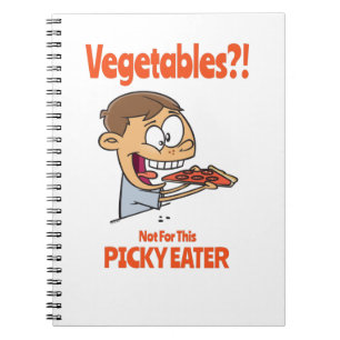 Carnet Conception De Nourriture Picky Pour Les Mangeurs F