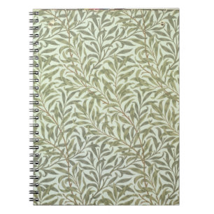 Carnet Conception de papier peint "de branche de saule",