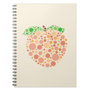Carnet Conception de points de pêche mignonne