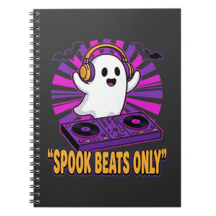 Carnet Conception de rythmes Halloween DJ fantôme effraya