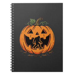 Carnet Conception de silhouette de citrouille Halloween B