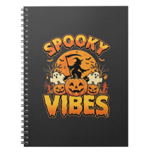 Carnet Conception de sorcière de citrouille d'Halloween V