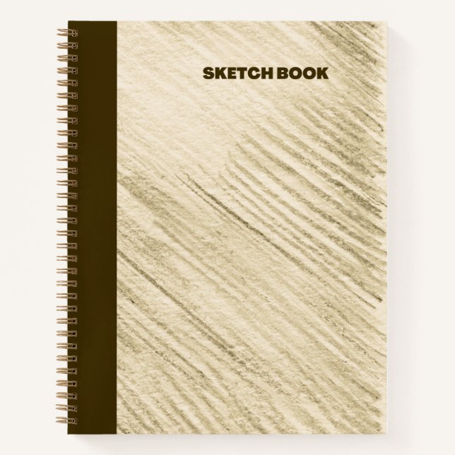 CARNET CONCEPTION DE STROKES PENCIL (Devant)
