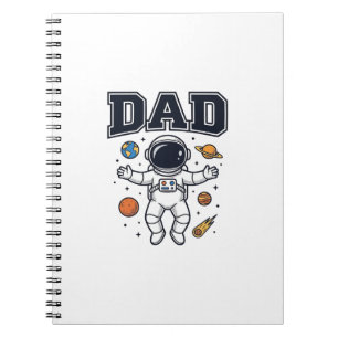 Carnet Conception de T-shirt Vector Space Astronaute Papa