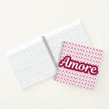Conception de typographie Amore – Cadeau de la Sai