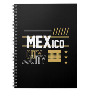 Carnet Conception de typographie graphique moderne de Mex