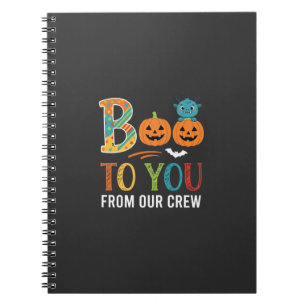 Carnet Conception d'équipe Halloween Bouh Bouh à toi_1