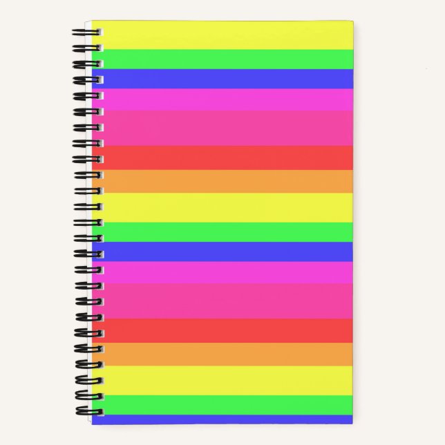 Carnet Conception des bandes de spectre de couleurs arc-e (Recto)