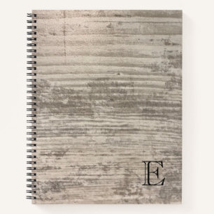 Carnet Conception des grains de bois Zen Brown Personnali