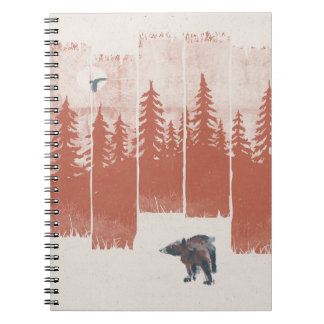 Carnet Conception Des Ours Dans La Faune | Cadeau animal