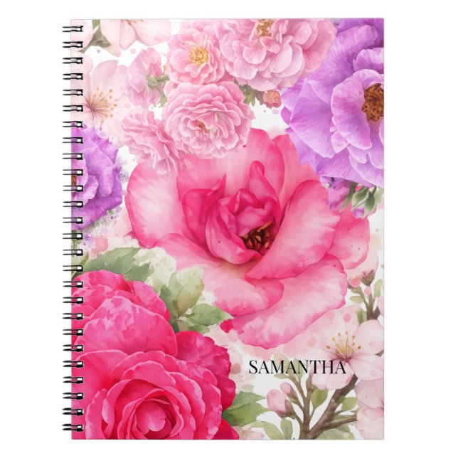 Carnet Conception Florale Personnalisée (Devant)