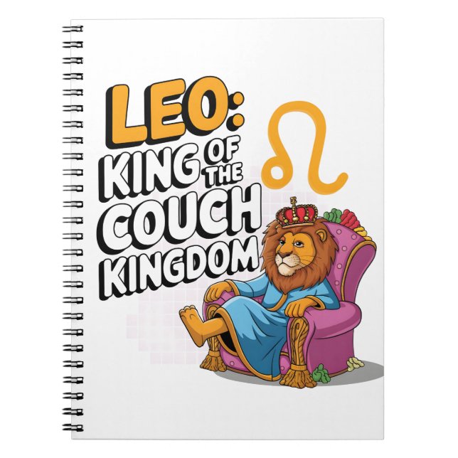 Carnet Conception Fun Zodiaque Lion (Devant)