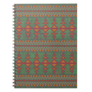 Carnet Conception géométrique verte Sagebrush Sud-Ouest