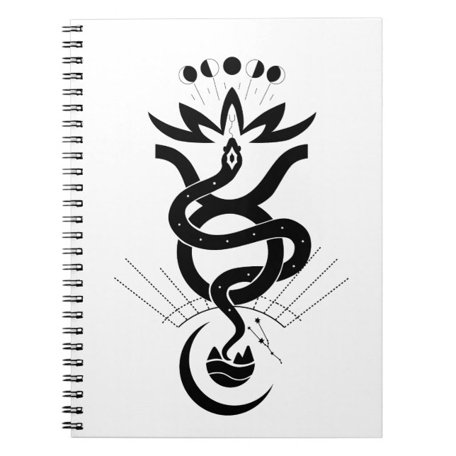 Carnet Conception originale pour l'impression Snake 2025, (Devant)