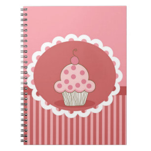 Carnet Conception rose de petit gâteau