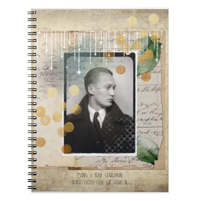 Carnet Conception Vintage avec devis (Devant)