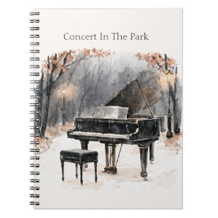 Carnet Concert de piano dans le parc