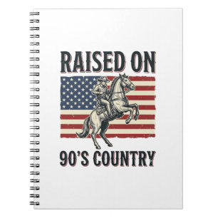 Carnet Conçu pour Chemise Western Cowboy Country 90s_