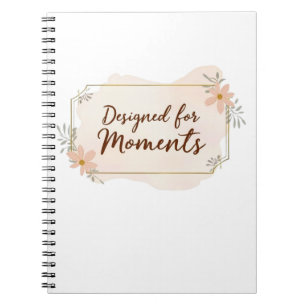 Carnet Conçu pour les Moments – Aquarelle Douce
