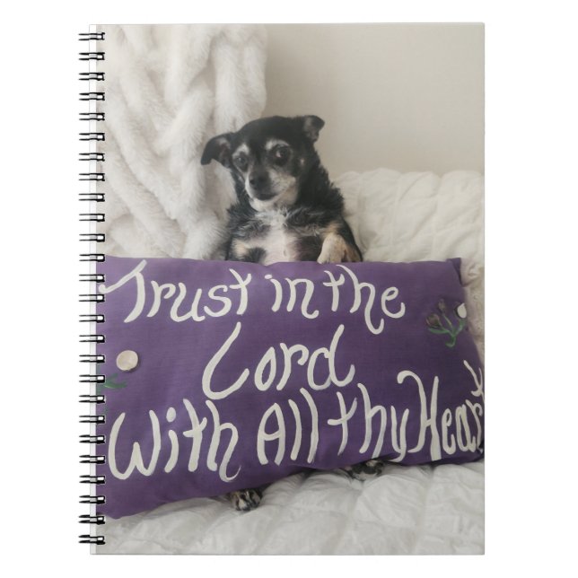 Carnet Confiance dans le Seigneur (Devant)