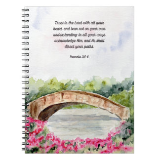 Carnet Confiance dans le Seigneur Proverbes Bible Verse C
