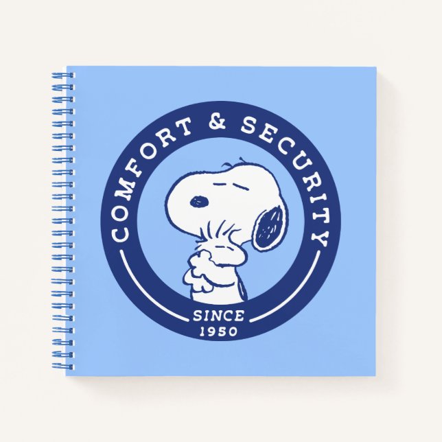Carnet Confort et sécurité | Snoopy & Woodstock Hug (Devant)