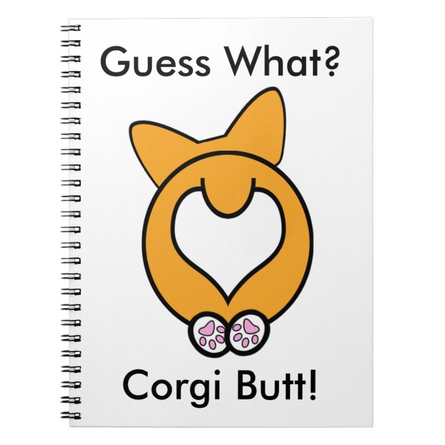 Carnet Conjecture ce qui ? Bout de corgi ! (Devant)